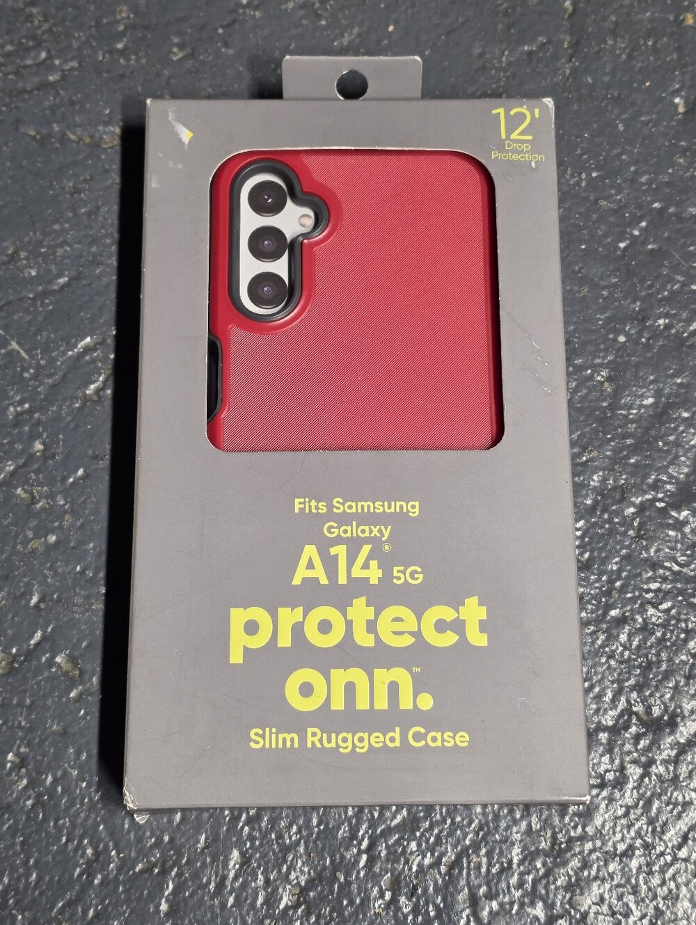 Samsung Galaxy A14 5G Red Slim Rugged Phone Case